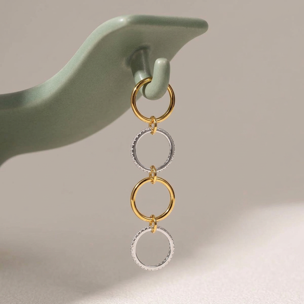 Bague femme Ecloria suspendue