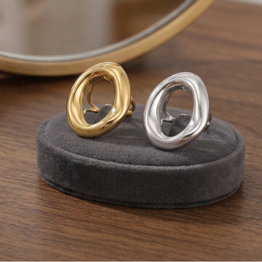 Bague femme Luméra dorée et argentée