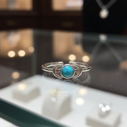 Bague femme Nacrémie argent déposé
