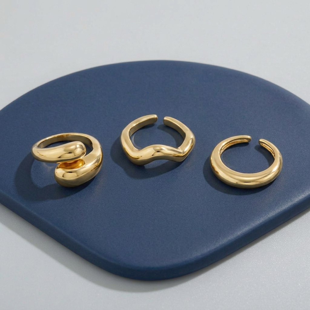 Bague femme Tessara dorée