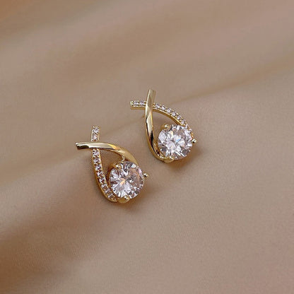Boucles d'oreilles fantaisie Ravelys dorées paire regroupée