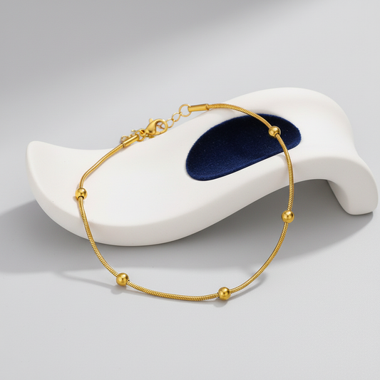 Bracelet de cheville femme Virelian déposé