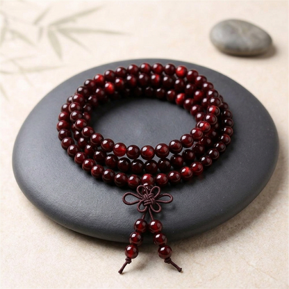 Bracelet femme Santalia rouge bordeaux