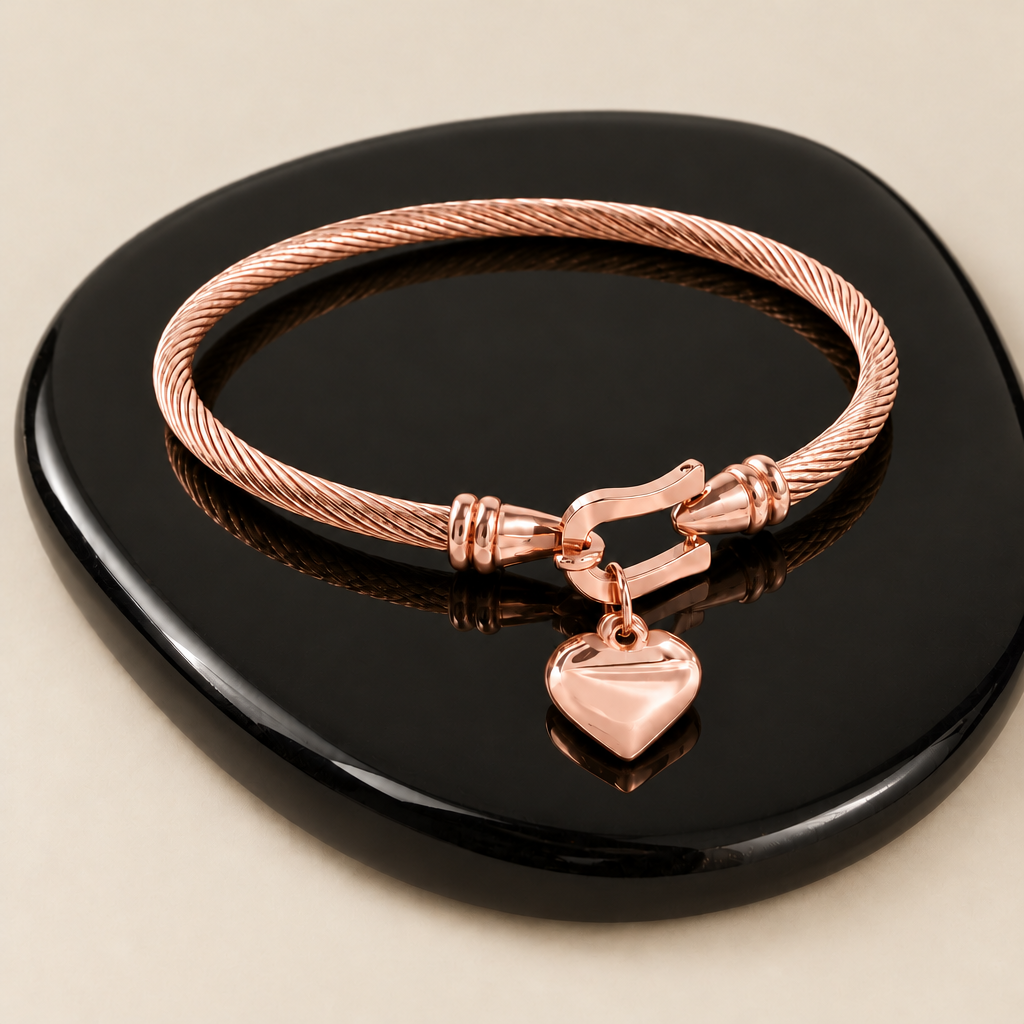 Bracelet femme Veloria or rose