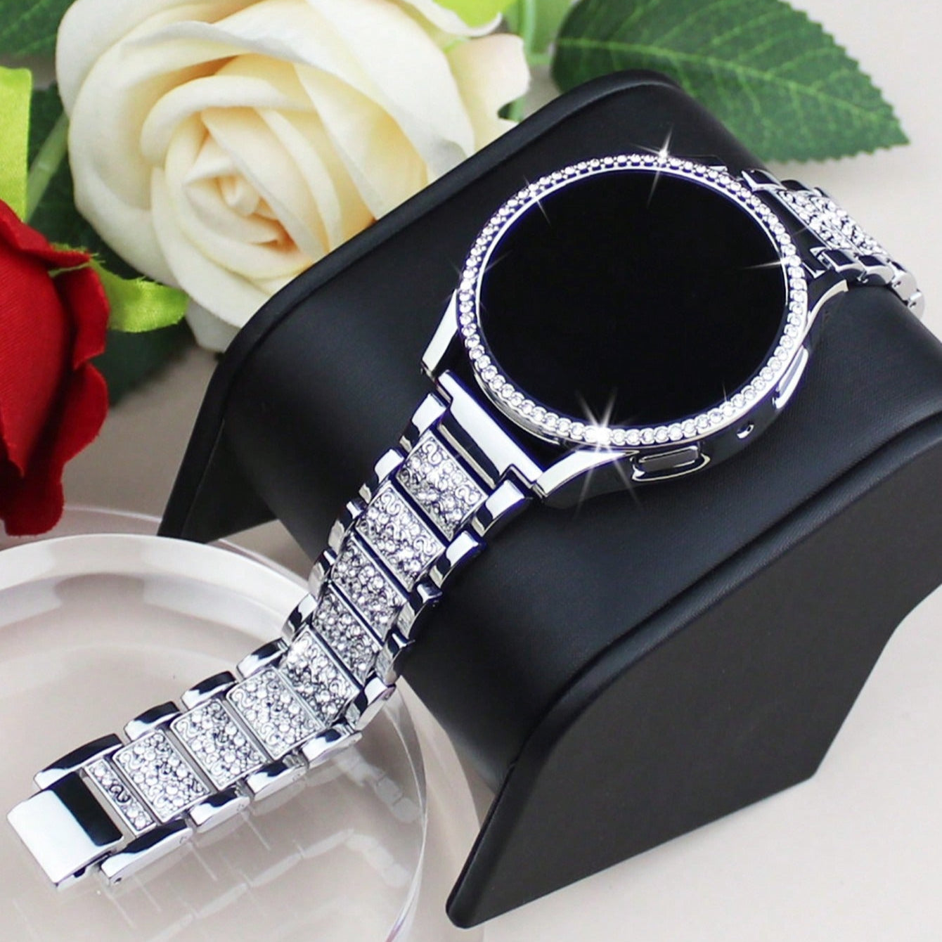 bracelet montre Chronéa argent sur boitier