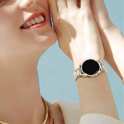 bracelet montre Chronéa or sur poignet