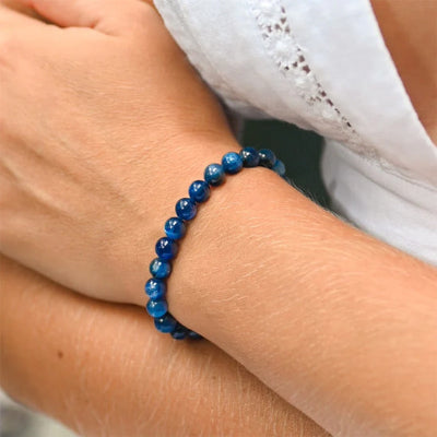 Bracelet Perlazur au poignet gauche