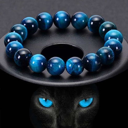 Bracelet Perlazur déposé oeil du tigre