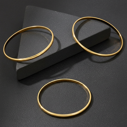 Bracelets joncs Caléa déposés séparements