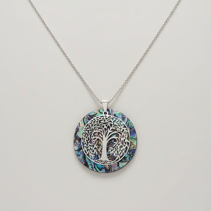 Collier Élyssor argenté