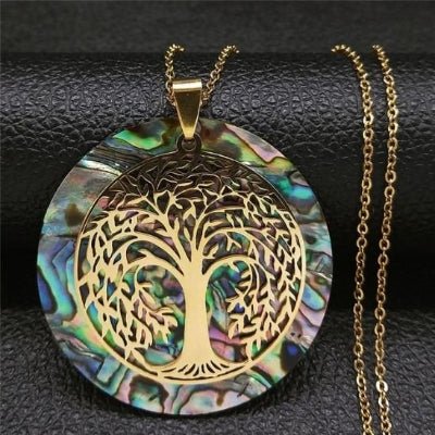 Collier Élyssor dorée