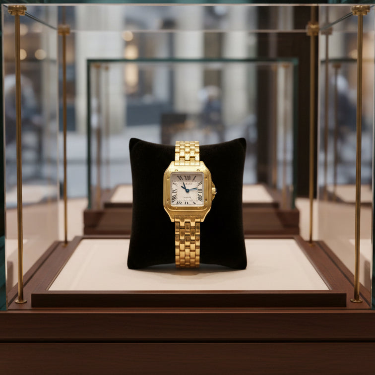 Montre femme dorée Elvaris