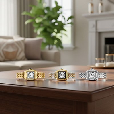 Montre femme Elvaris trois modèles déposés