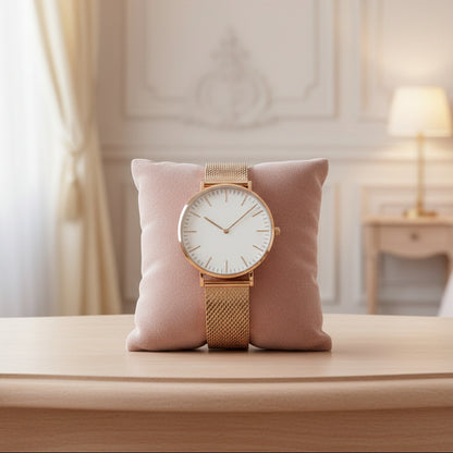 Montre femme tendance Orensya cadran blanc