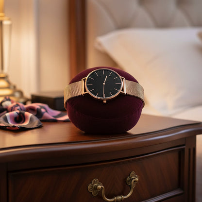 Montre femme tendance Orensya cadran noir