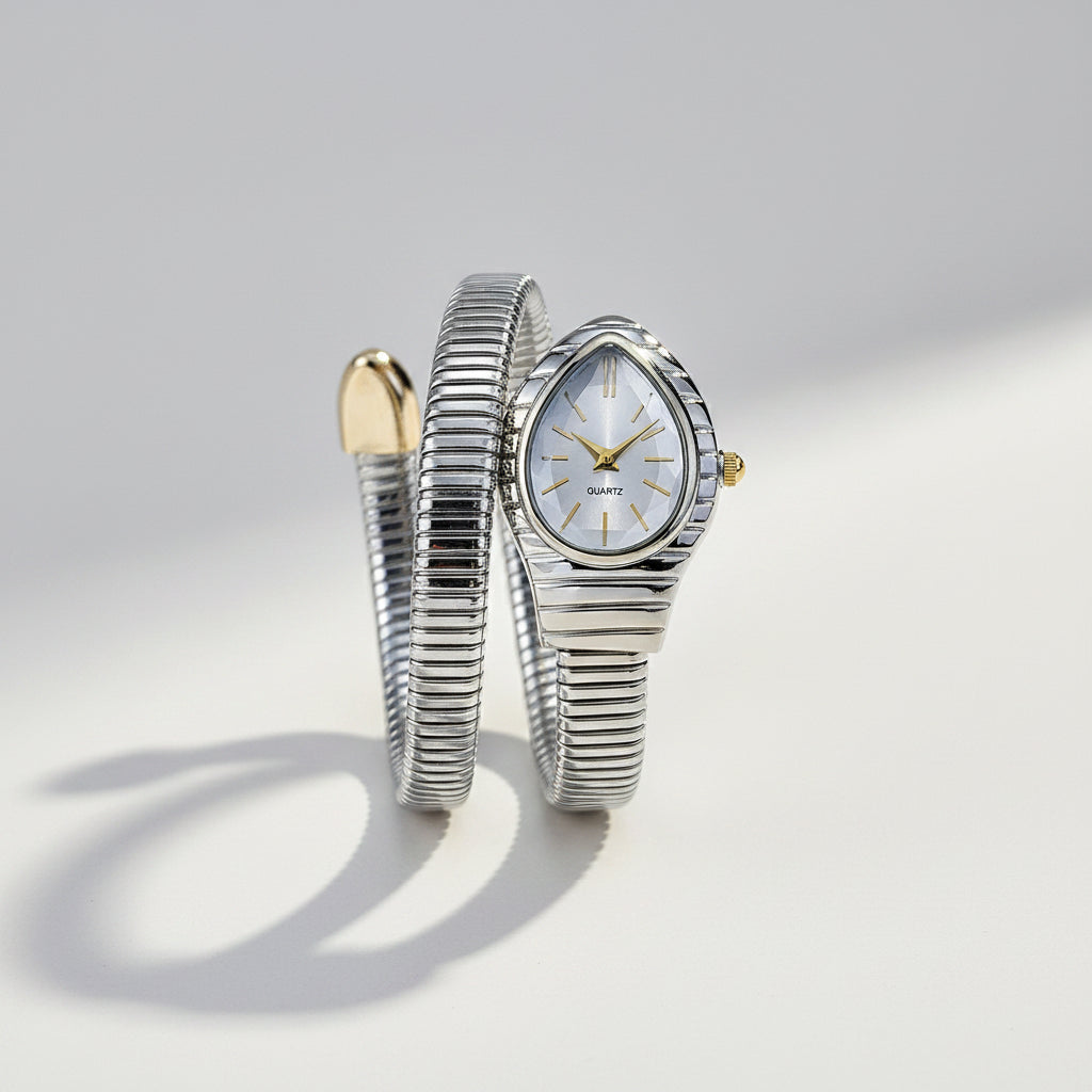 Montre tendance pour femme Vaelios multicolore cadran blanc demo